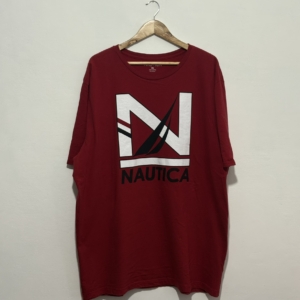 Remera Nautica Roja con Estampado
