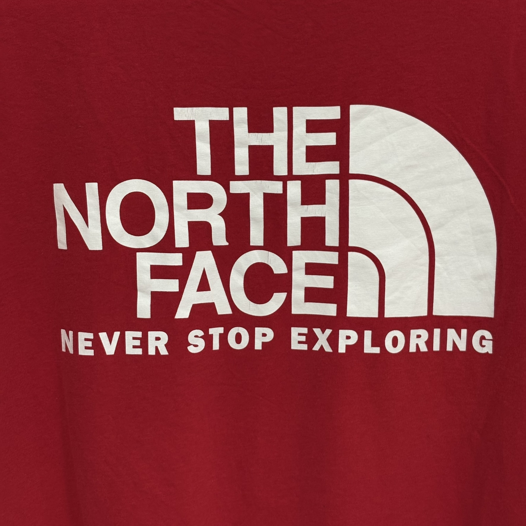 Remera The North Face Roja - Imagen 3