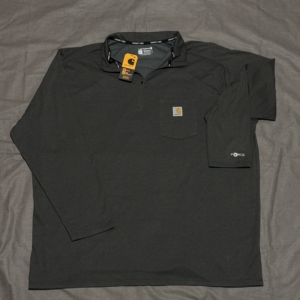 Buzo Carhartt Force Gris con Cierre