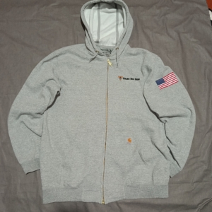 Campera Carhartt Gris Tulsa Ring Iron