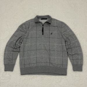 Buzo Nautica Gris Medio Cierre