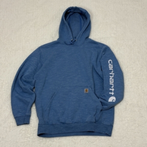 Buzo Canguro Carhartt Celeste